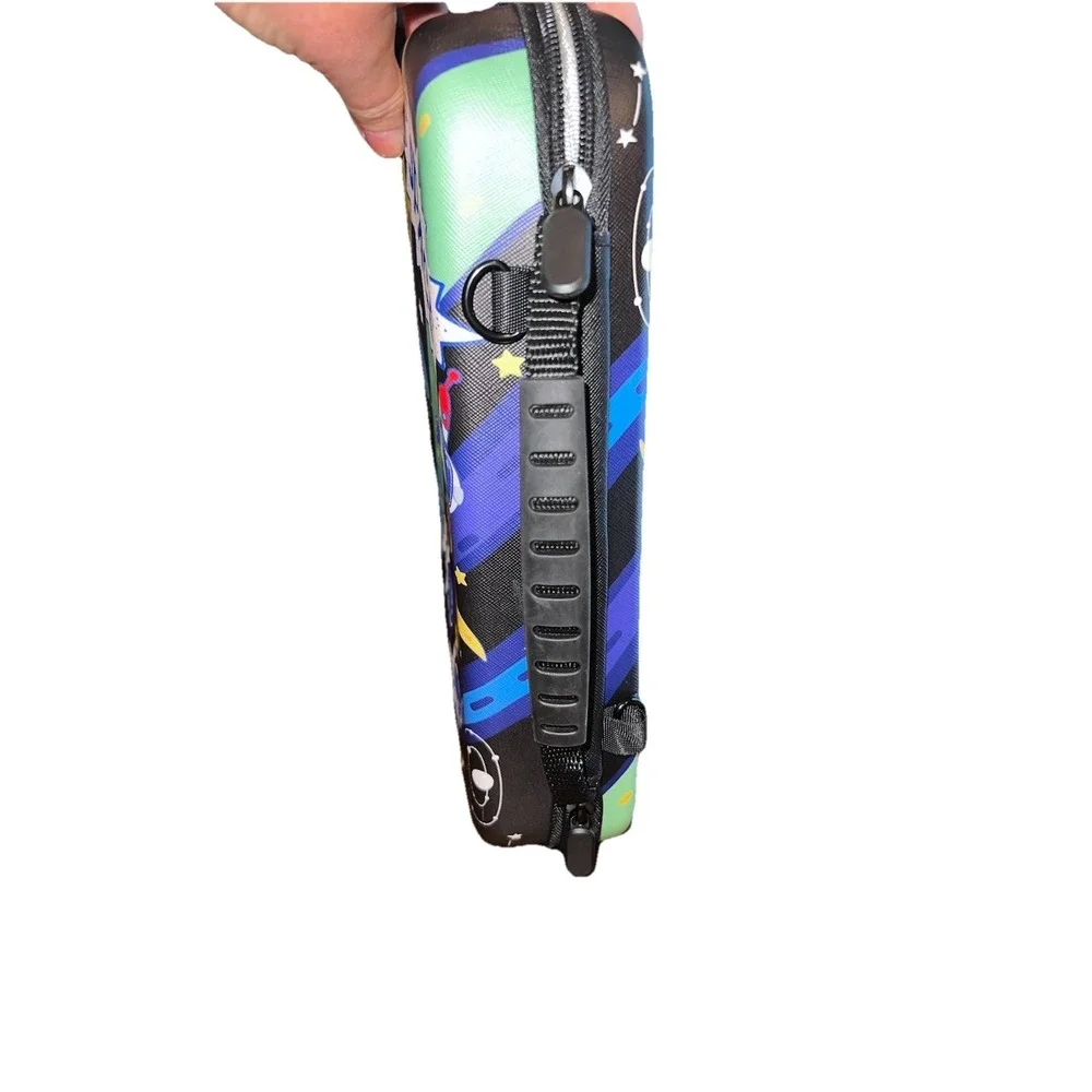Nintendo Switch Hard‎ Case Astronaut Space Travel Carrying Pouch Game Cards